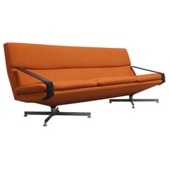 Modernistisches 3-Sitzer-Sofa der Moderne von Georges Van Rijck für Beaufort, 1960er Jahre