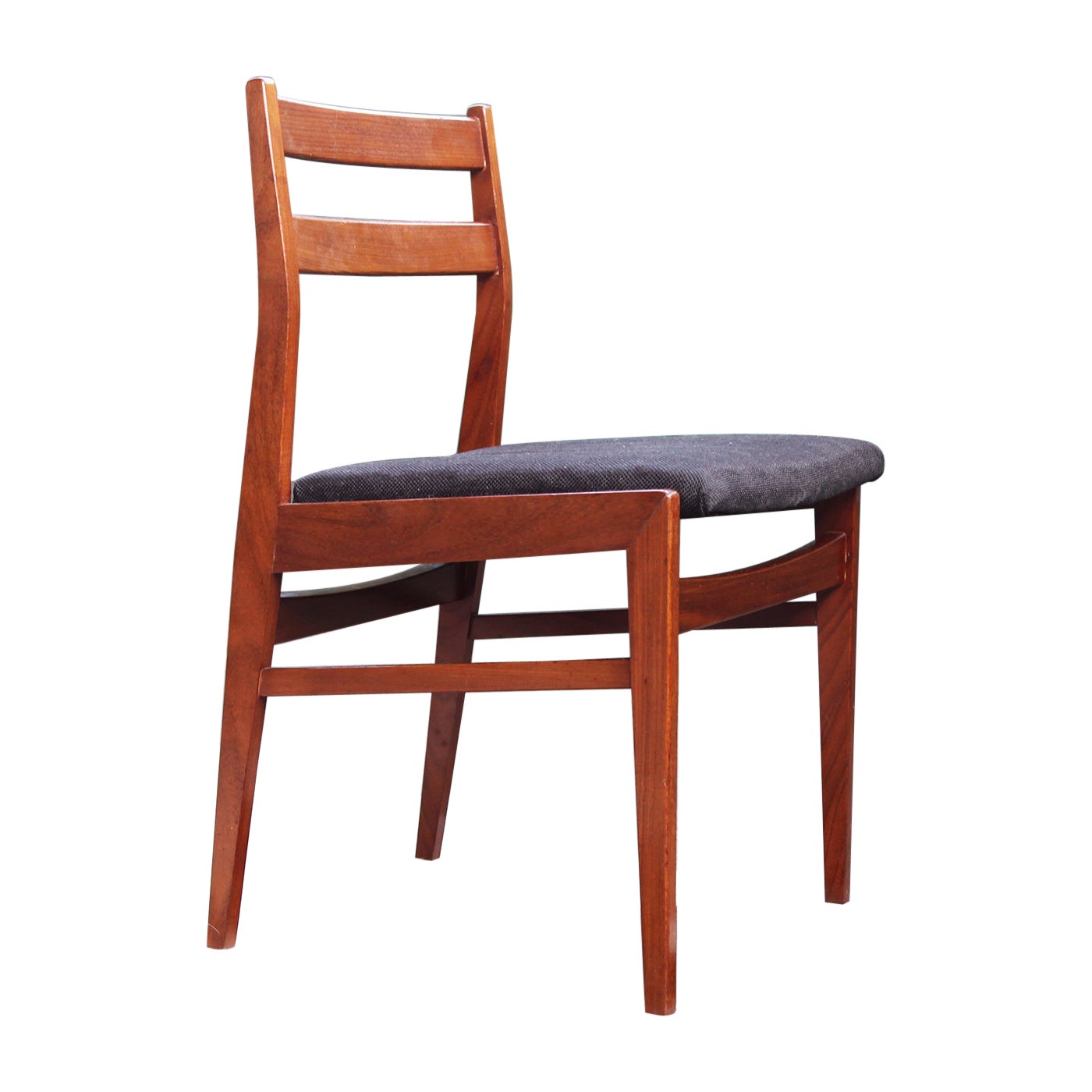 Mid-Century Meredew Sculptural Vintage Desk Side Accent Chair Teak, 1960s