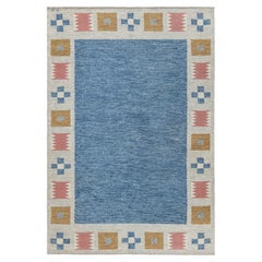 Schwedischer Flachgewebe-Teppich aus der Jahrhundertmitte von Birgitta Soderkvist (BS)