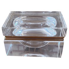 Used Murano glass box 