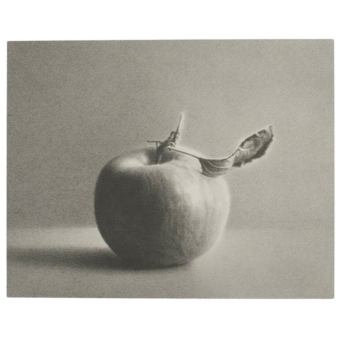 Martha Alf "Apple" Still Life Lithograph Print Limited Edition of 250 Signed For Sale