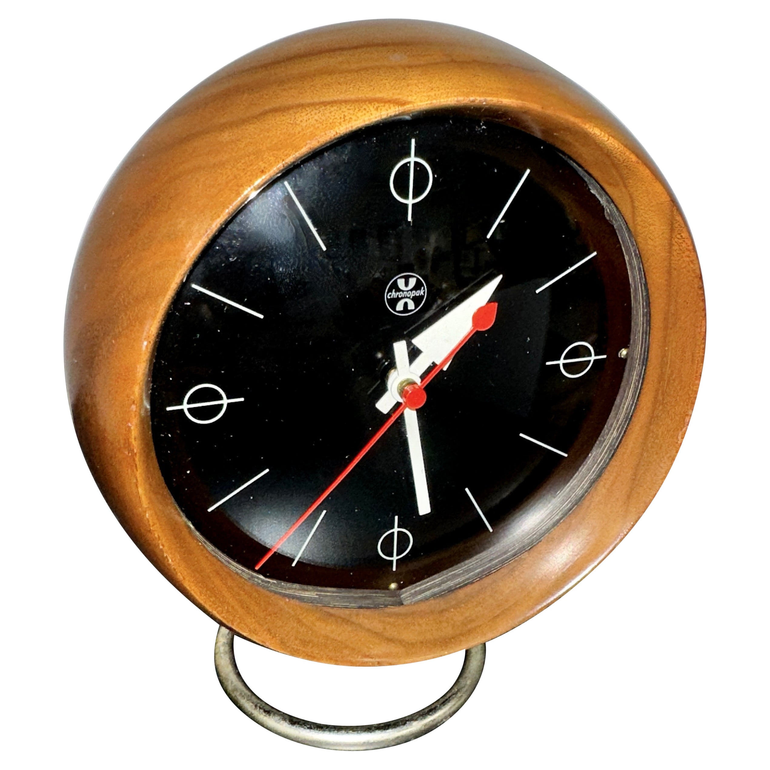 1950's Rare George Nelson for Howard Miller Chronopak 4765 Clock For Sale