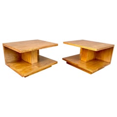 Tables d'extrémité Mid Century Modern Van Keppel Green 