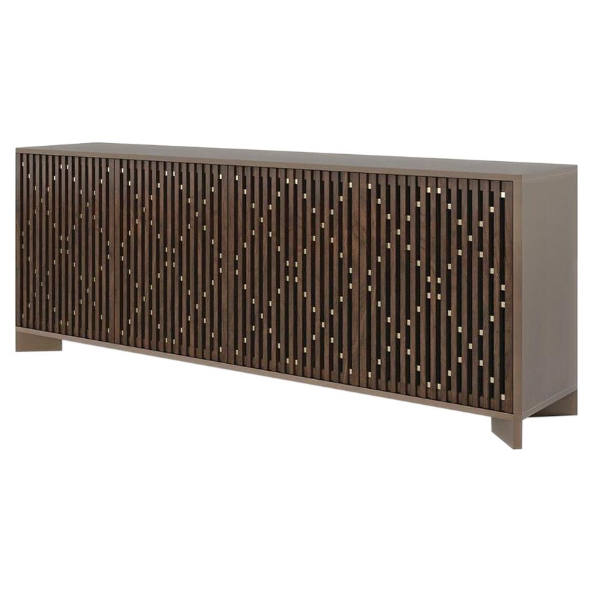 Modern Media Console Cabinet For Sale