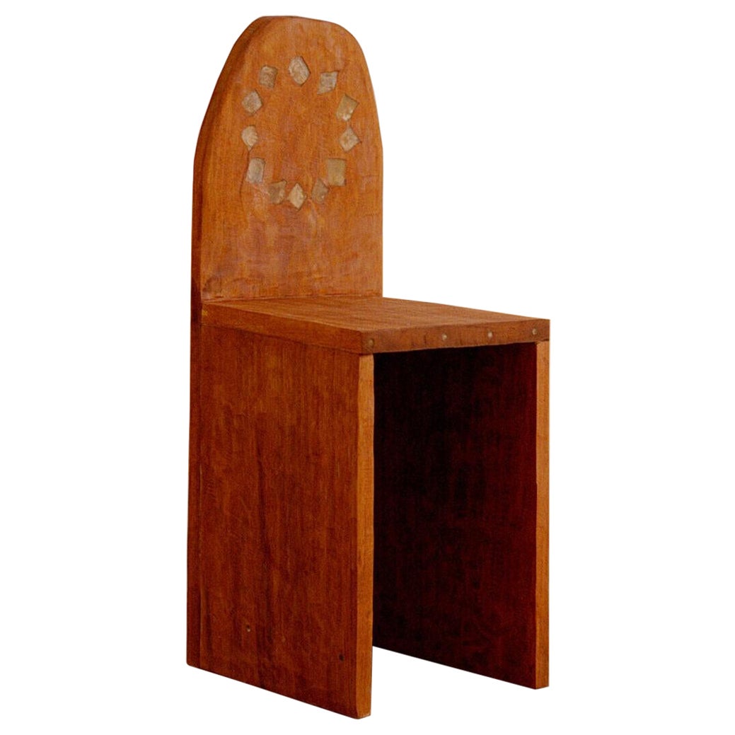 Chaise de chapelle par Rafael Triboli