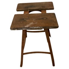 Antique French Milking Stool