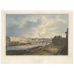 Paris révélé : Un chef-d'œuvre de Diagraphe du XIXe siècle par Gavard, 1832