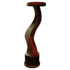 Solid Wood Side Table/ S-Table-05 One Cup Coffee Stand by Dalisay Collection