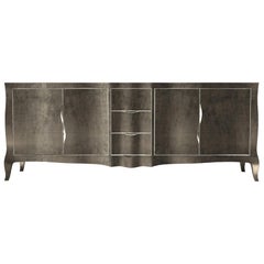 Louise Anrichte Art Deco Buffets in glatter antiker Bronze von Paul Mathieu