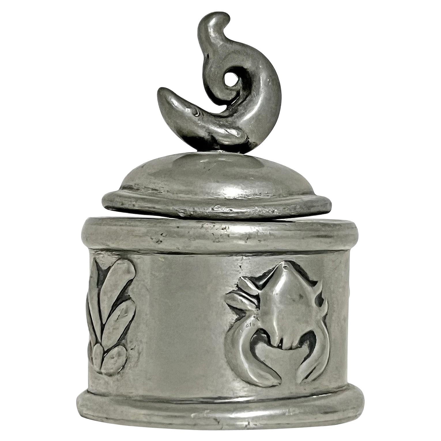 Scandinavian Modern Pewter Inkstand, Firma Svenskt Tenn, Sweden, 1925 For Sale