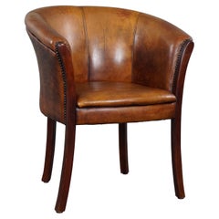 Very beautiful sheepskin tubchair, side chair