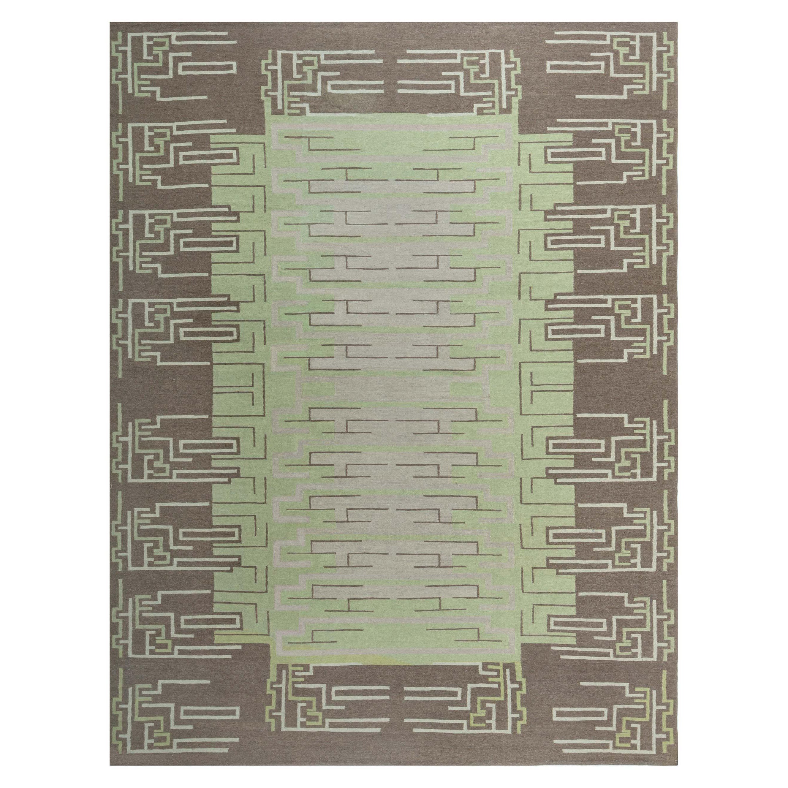 Contemporary Scandinavian Style Handmade Rug by Doris Leslie Blau