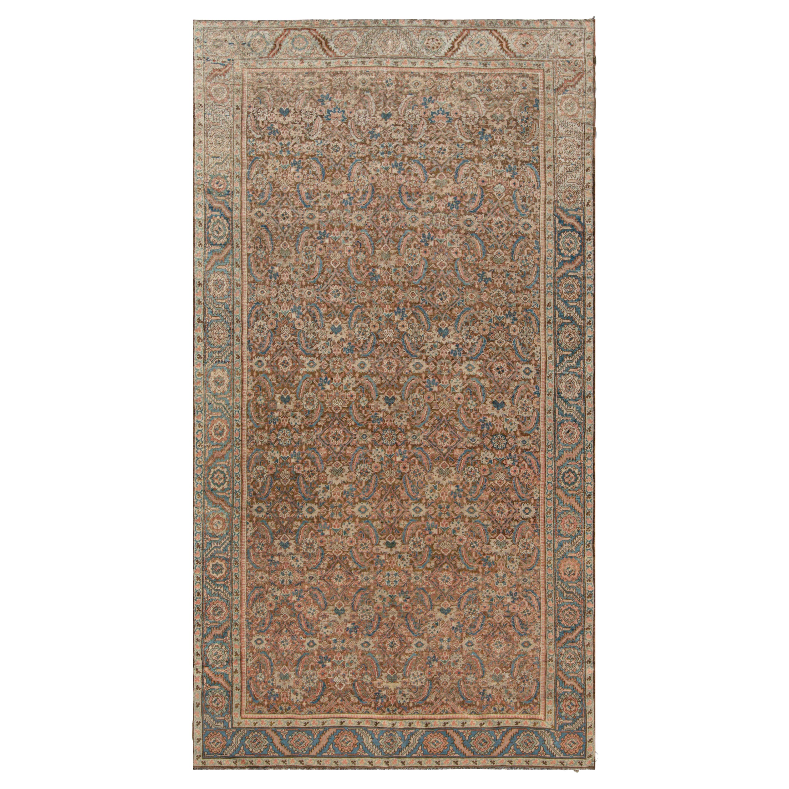 Authentic Early 20th Century Persian Feraghan Rug For Sale