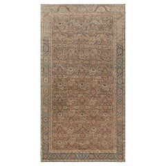 Authentic Early 20th Century Persian Feraghan Rug