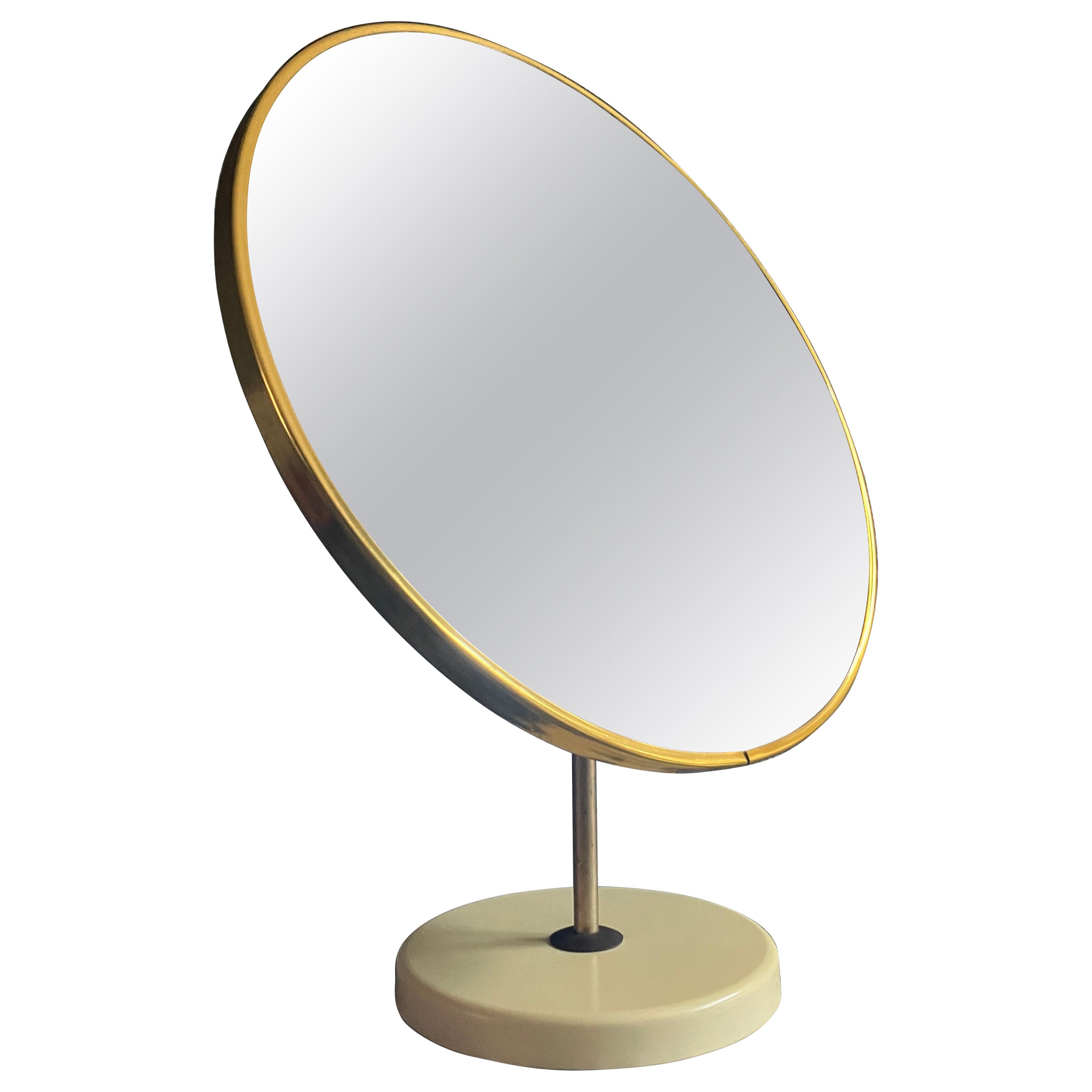 70's Mid Century Modern English Vanity Mirror  im Angebot
