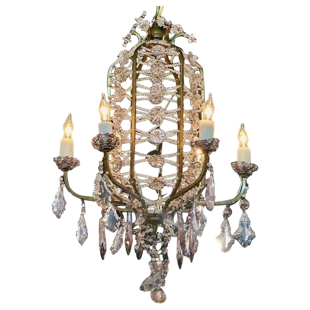 Italian Pagoda Chandelier For Sale