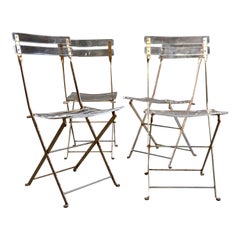 Used Les Invisibles – Folding Chairs – Yonel Lebovici & Bernard Berthet – Marais Inte