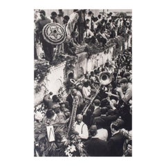 Retro Leo Touchet "New Orleans Jazz Funeral" Photograph