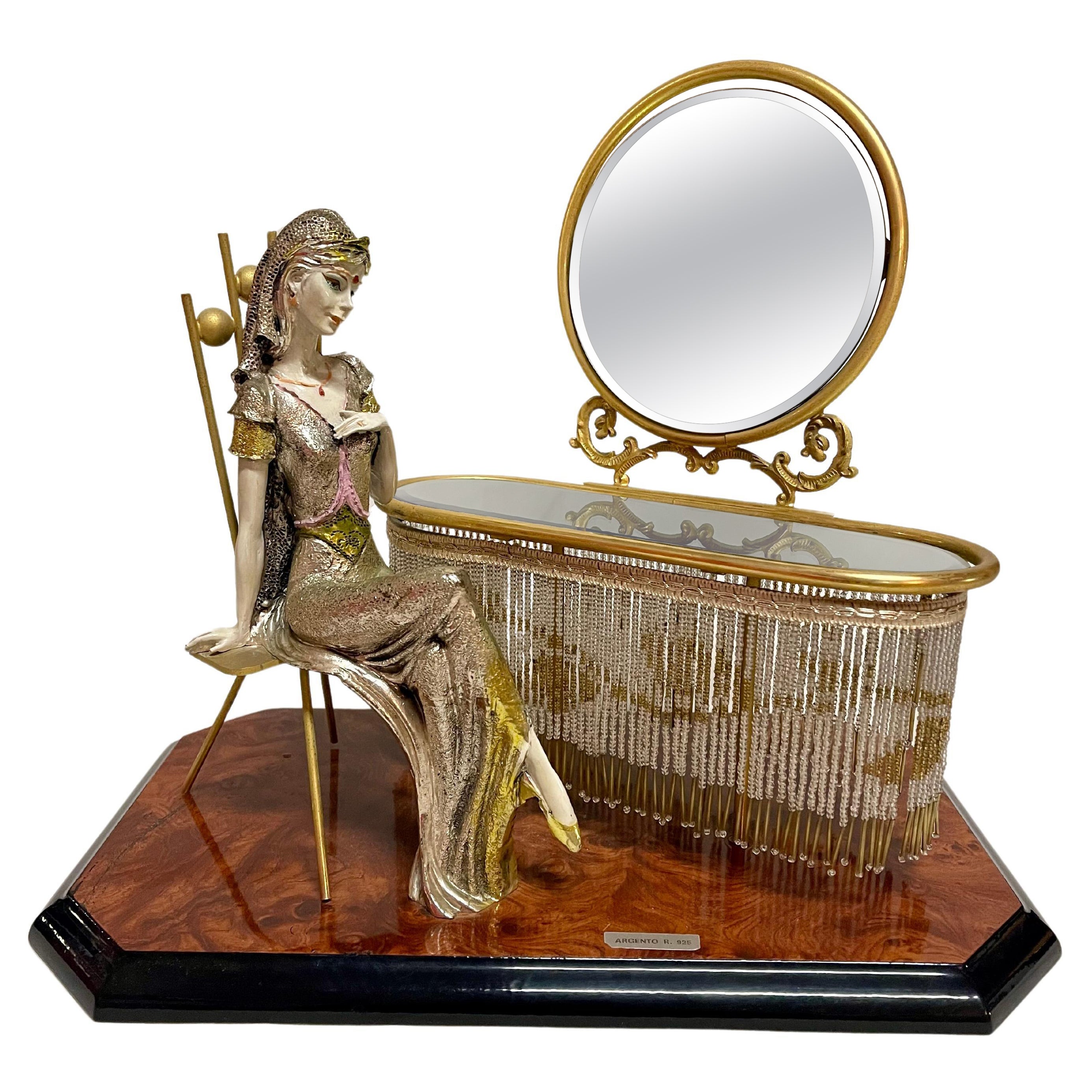 Beautiful Vintage Women's Objects with Mirrors For Sale