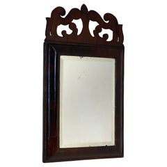 Antique English Wooden Mirror