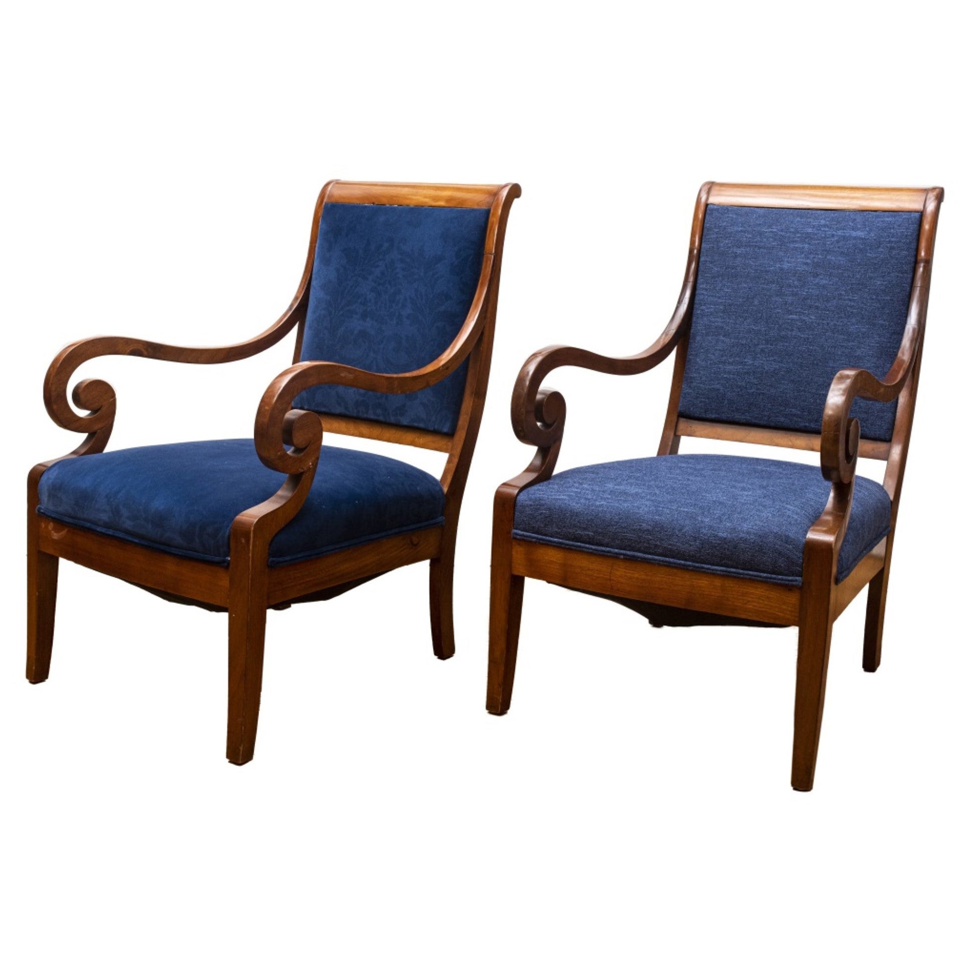 Danish Neoclassical Empire Armchairs For Sale
