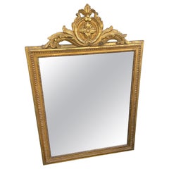 Vintage Italian Neoclassical Style Mirror by Borghese