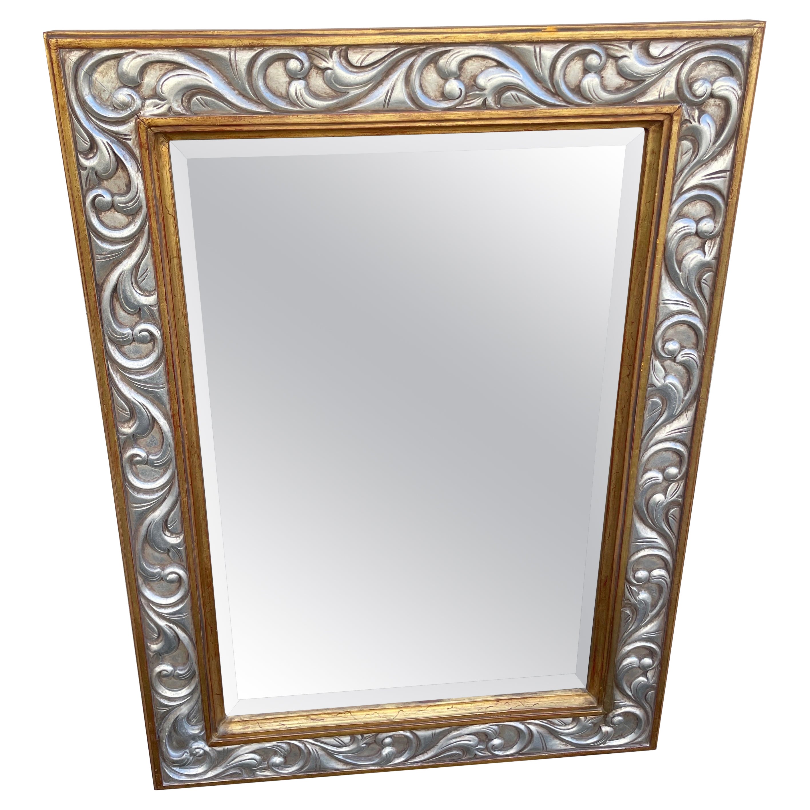 Hand Carved & Gilded Mirror by Harrison & Gil