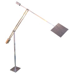 Retro Italian ''Giraffa''Floor Lamp by Angelo Brotto for Esperia 1970