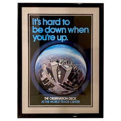 Es ist schwer zu Daunen zu sein, wenn man aufhört, Original New Yorker World Trade Center Post