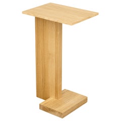 Supersolid Object 5, table haute en bois de Fogia, chêne