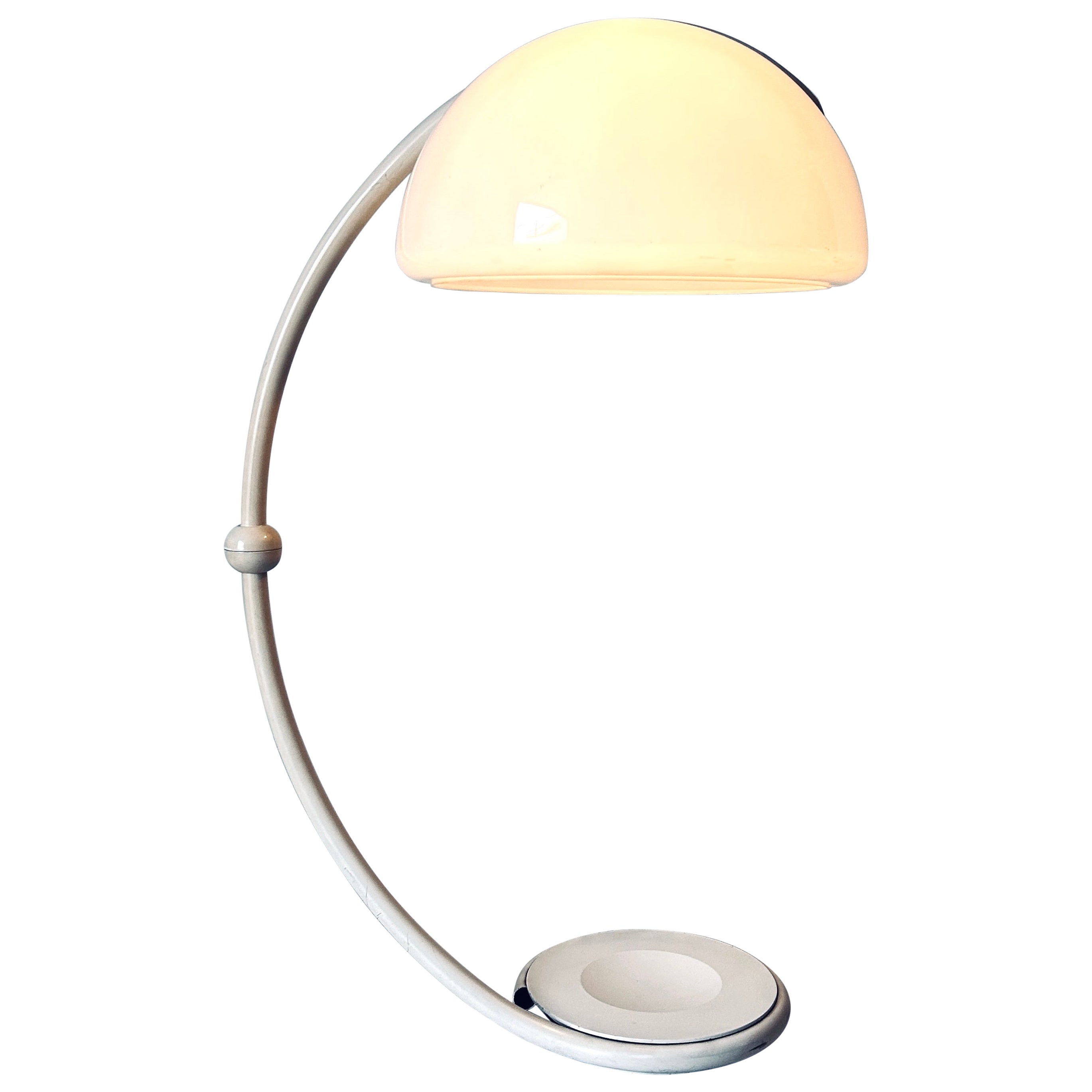 Serpente floor lamp mod. by Elio Martinelli for Martinelli Luce, 1960s For Sale
