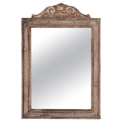 1900s French Wooden Mirror
