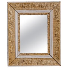 1900 French Wooden Mirror