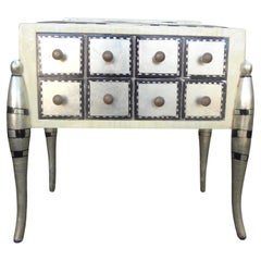 Hollywood Regency Tessellated Box Or Chest