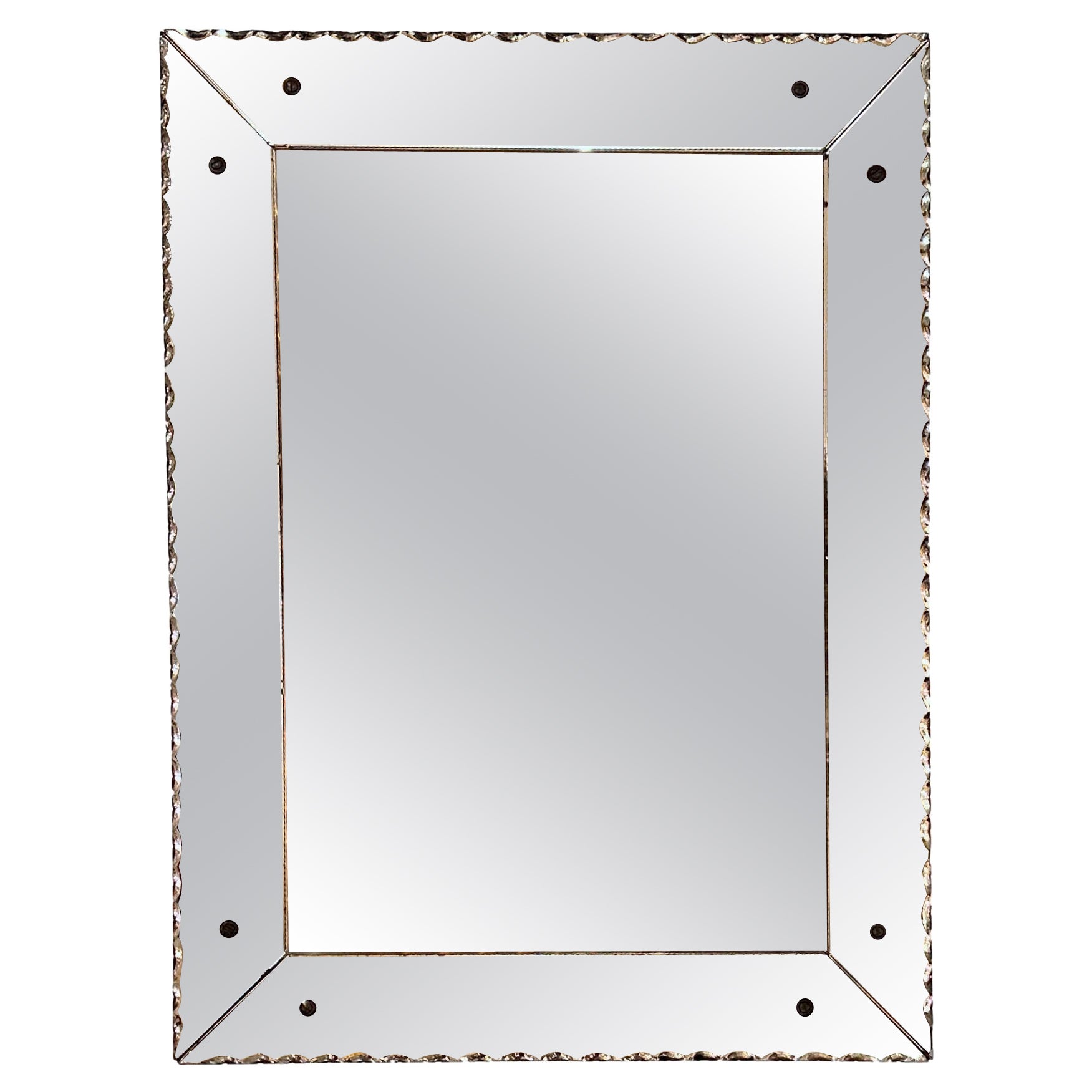 French Copper-Tinted Mirror