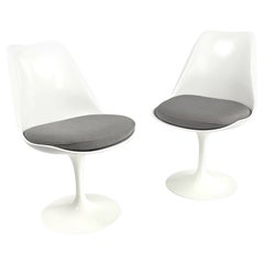 Tulip Armless Swivel Chairs by Eero Saarinen