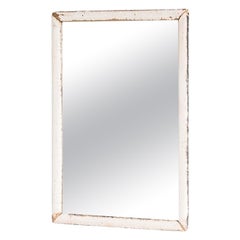 1900 French Wood Patinated Mirror