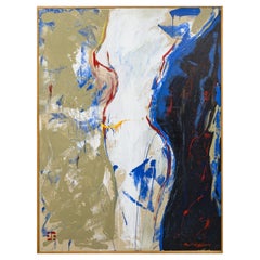 Dominic Pangborn Female Forms Signed Unique Monumental Acrylic Painting on Board
