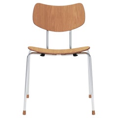 Vilhelm Lauritzen 'VLA26 Vega' Chair in Oak Chrome and Oil for Carl Hansen & Son