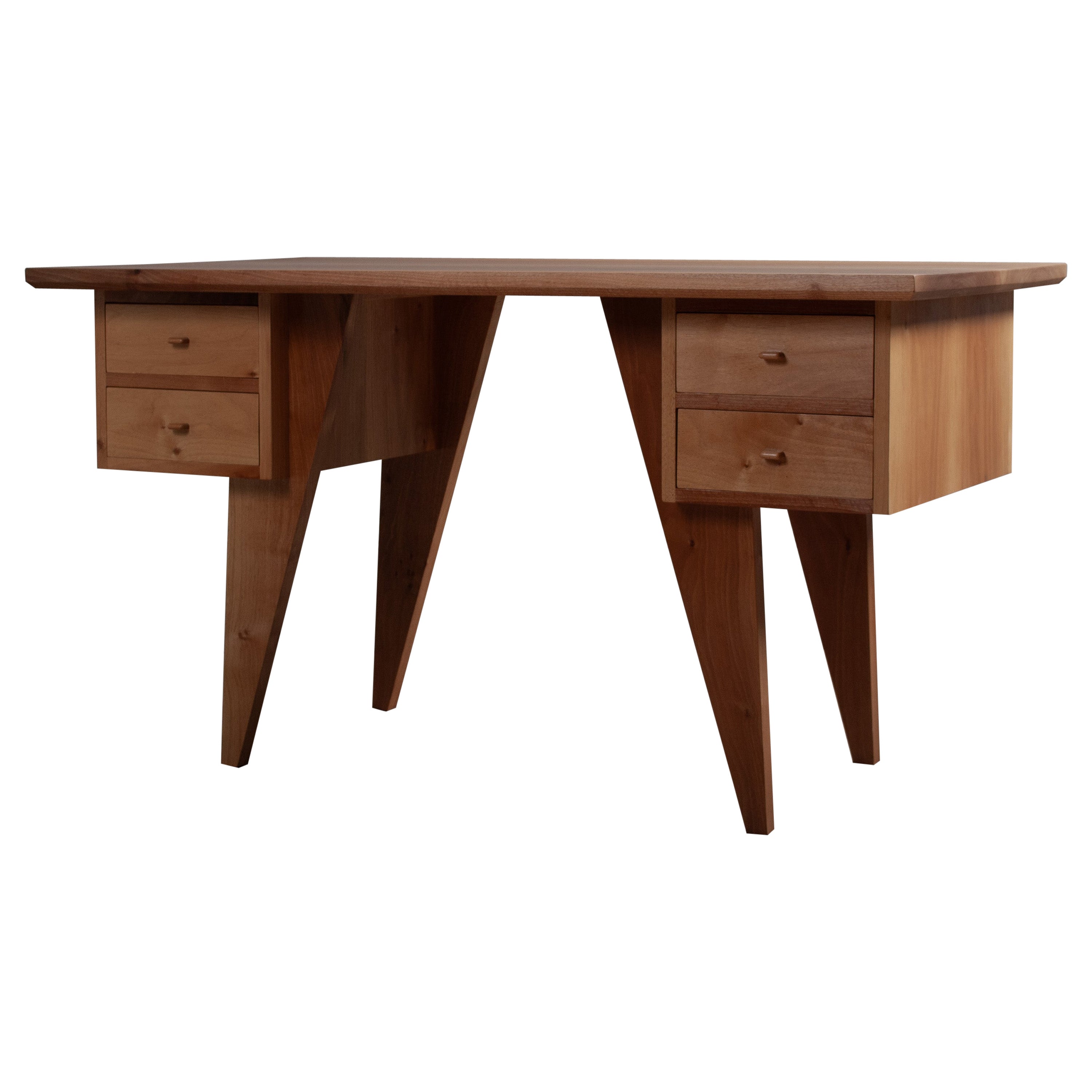 Handcrafted English Desk For Sale