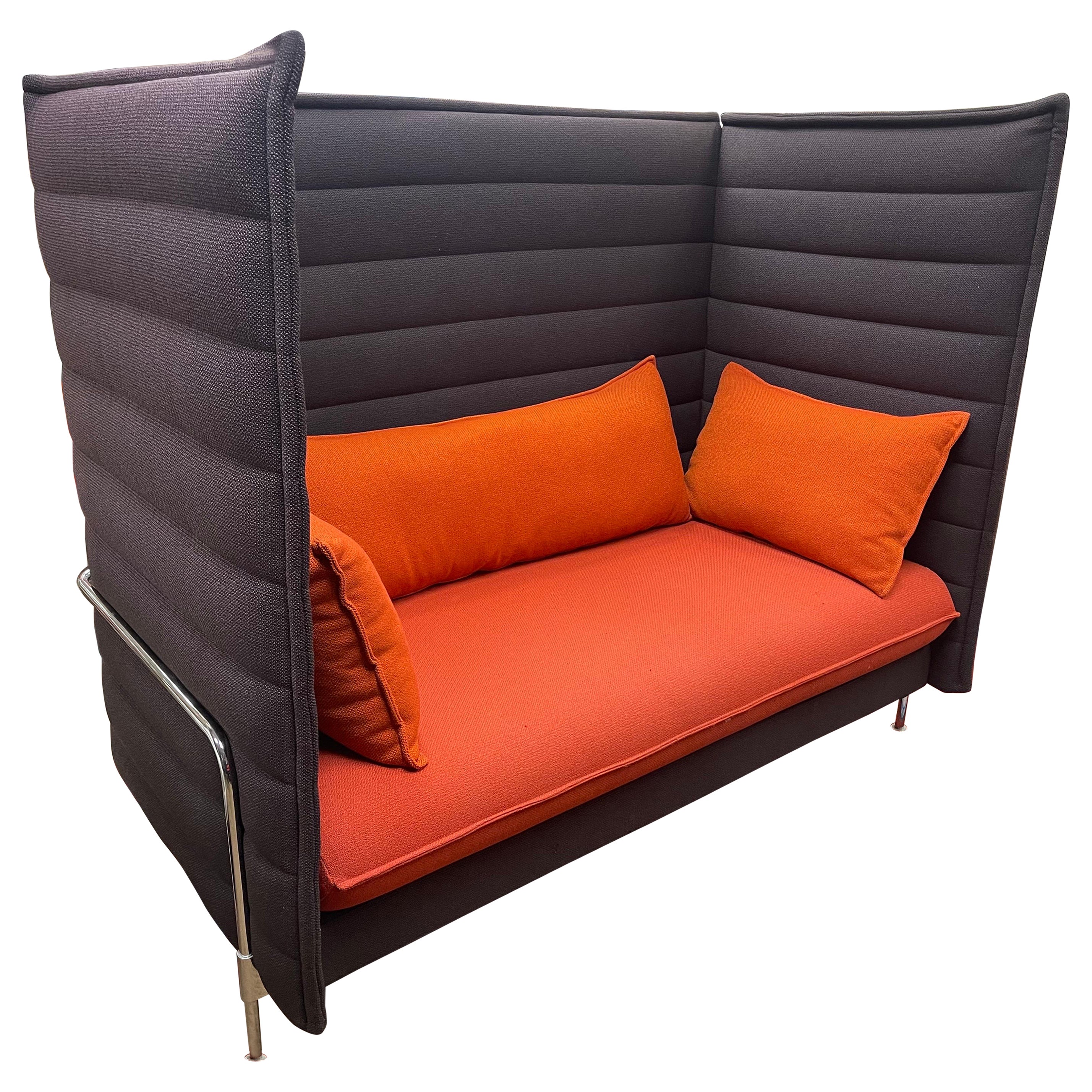 Vitra Coveted Alcove High Back Sofa by Ronan & Erwan Bouroullec 2008 For Sale