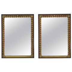 A Pair of Large Custom Mirrors, designed by William Haines