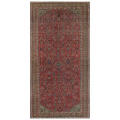 Early 20th Century Persian Feraghan Handmade Rug