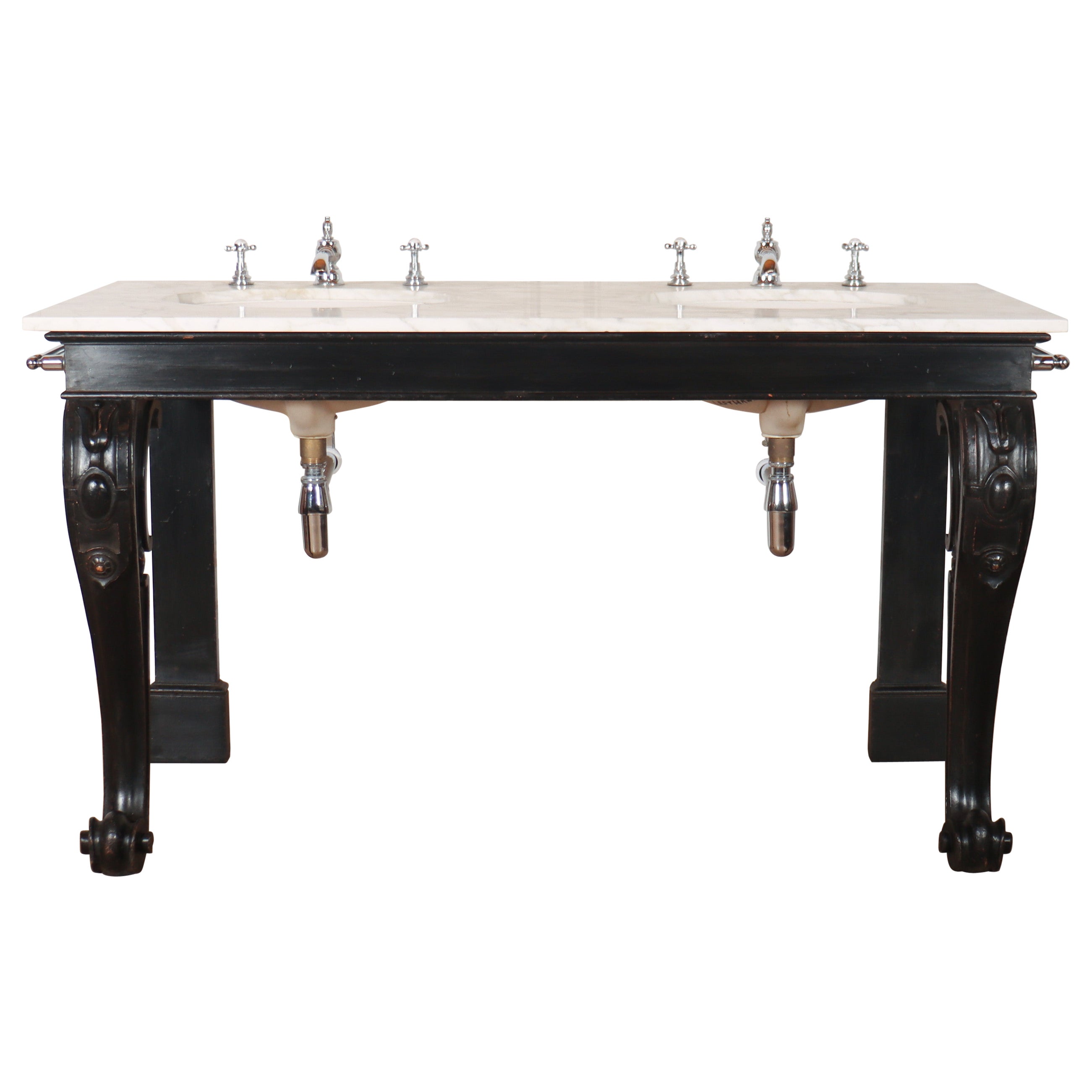 Double Basin Vanity Console For Sale