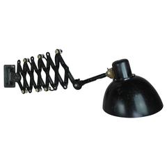 Bauhaus Industrial Reif Scissor Lamp