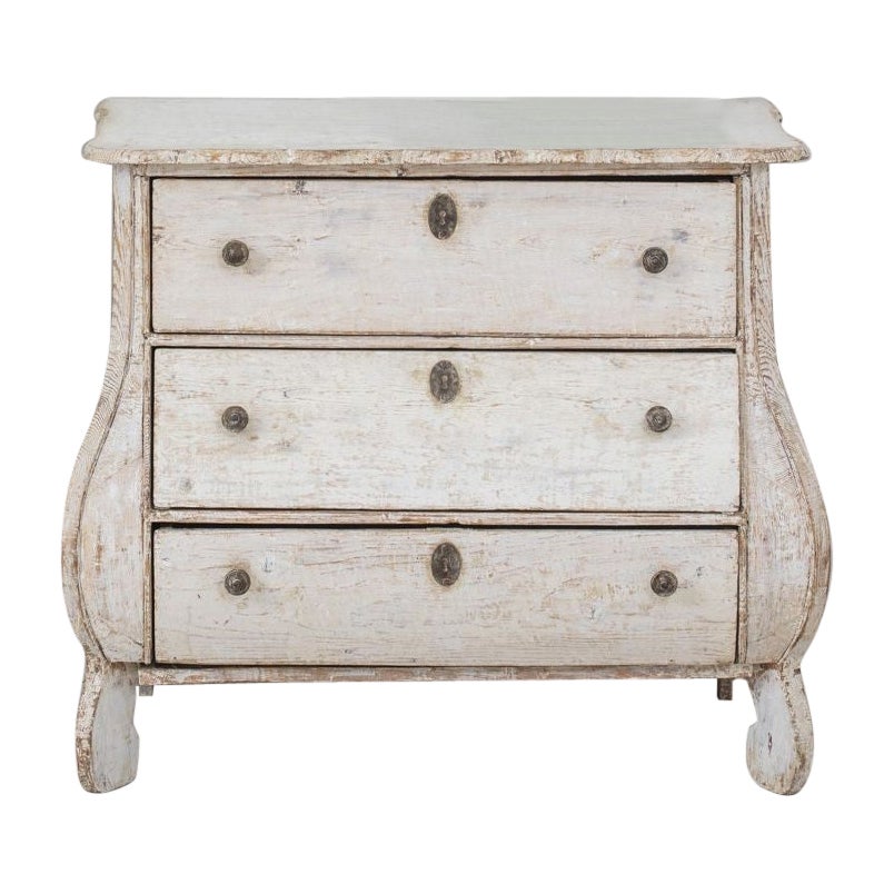 19th c. Dutch Painted Commode For Sale