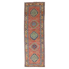 Tapis de couloir Heriz persan ancien de la collection Zabihi