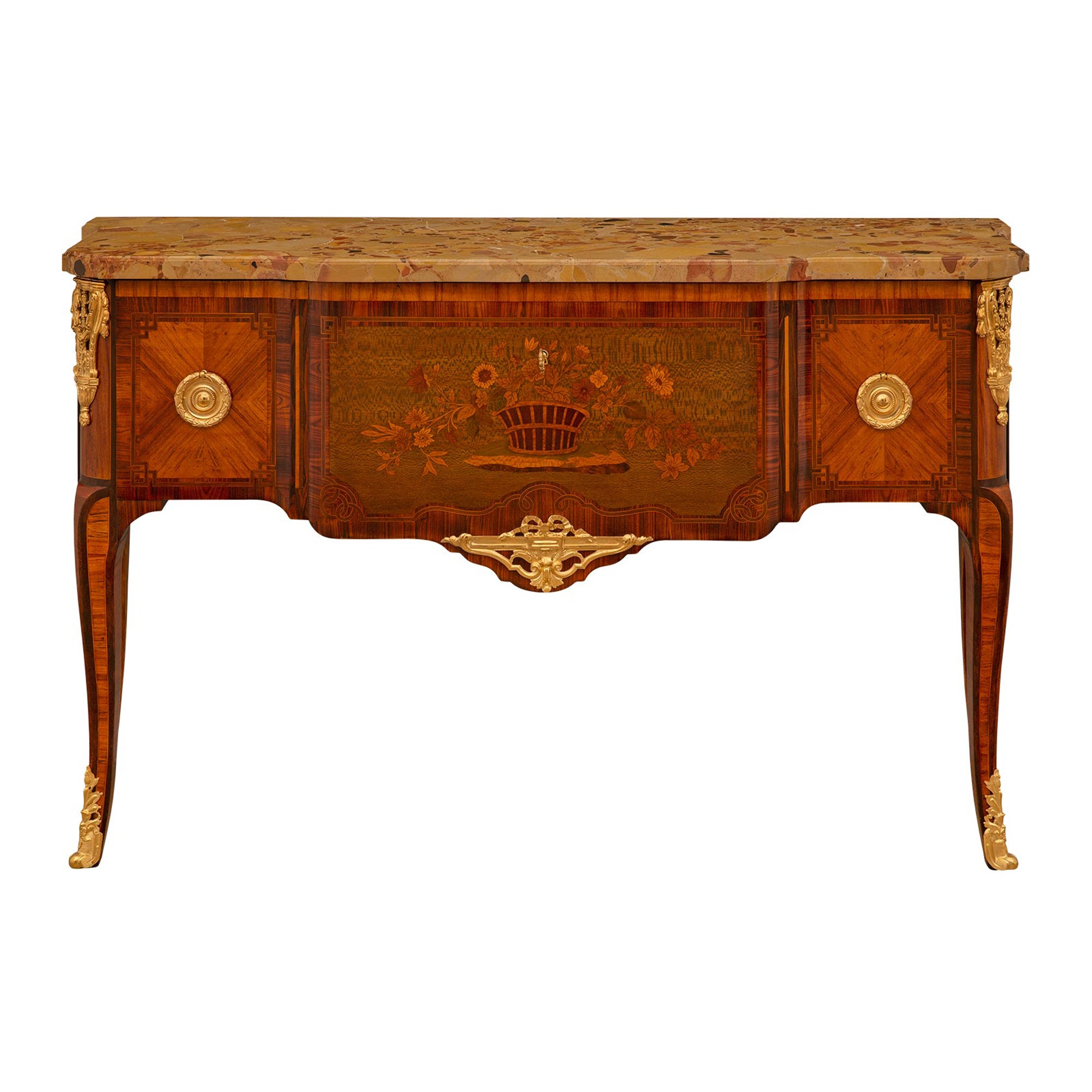 French 19th Century Transitional St. 'Perruquier' Chest, Stamped Henry Pannier