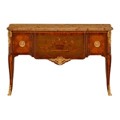 French 19th Century Transitional St. 'Perruquier' Chest, Stamped Henry Pannier