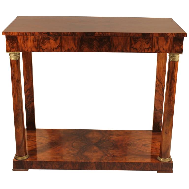 19th Century Empire Console Table For Sale at 1stdibs